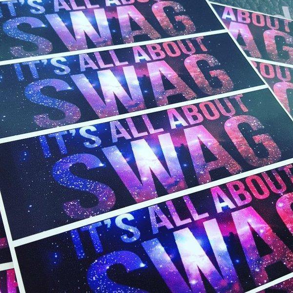 All About Swag Decal - Strictly Static