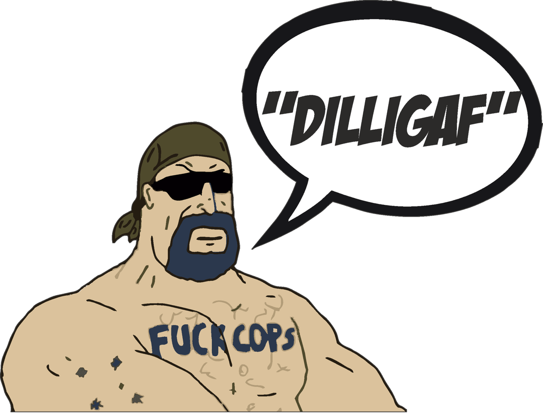 DILLIGAF Decal - Strictly Static