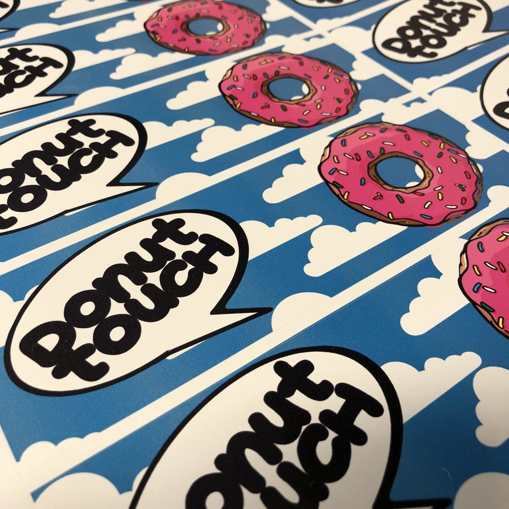 Donut Touch Decal Decal - Strictly Static