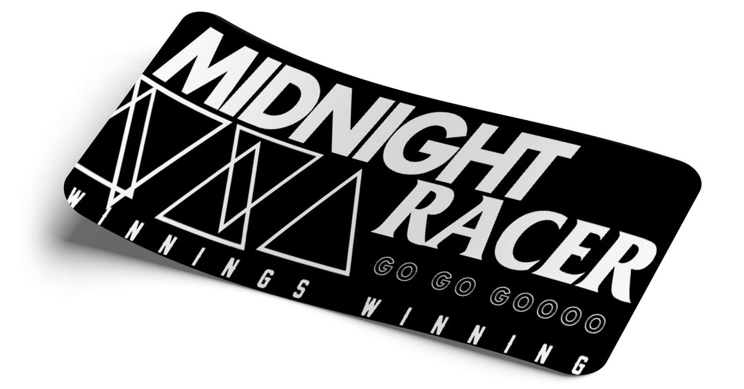 Midnight Racer Go Go Go Decal - Strictly Static