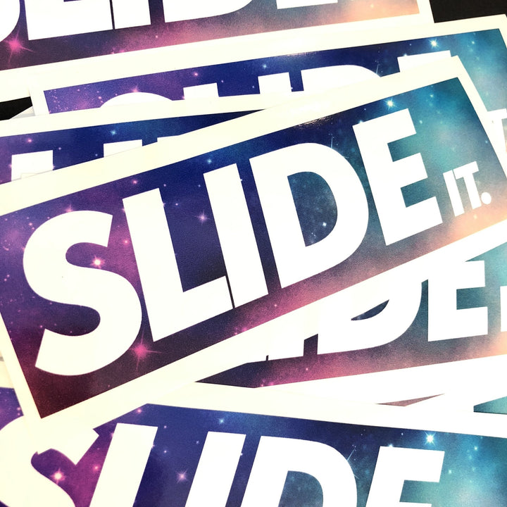 Slide It galaxy Decal - Strictly Static