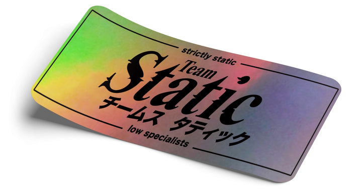 Team Static Low Specialists Decal - Strictly Static